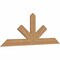 Ekena Millwork Saratoga Smooth Timber Gable Bracket, Western Red Cedar, 72"W x 27"H x 1 1/2"D x 5 1/2"F, 9/12 Pitch GBW072X27X0206SAR00SWR - alternate 3